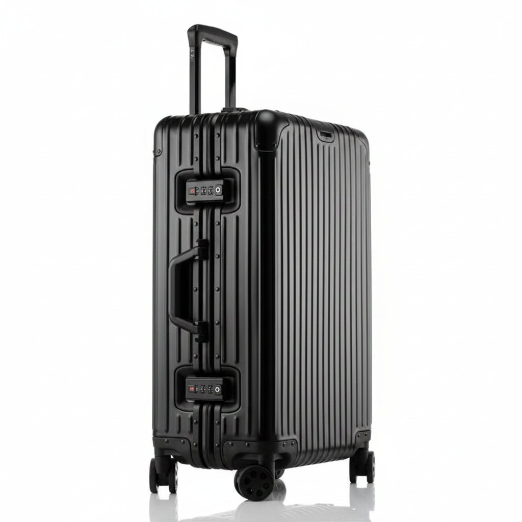 The Grand Tour Set - Large Aluminum Luggage