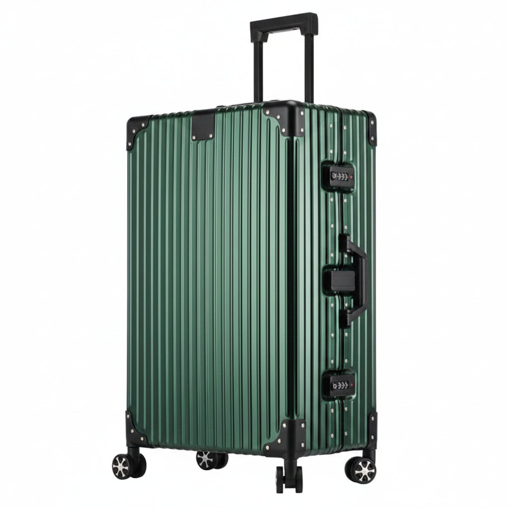 The Grand Tour Set - Large Aluminum Luggage