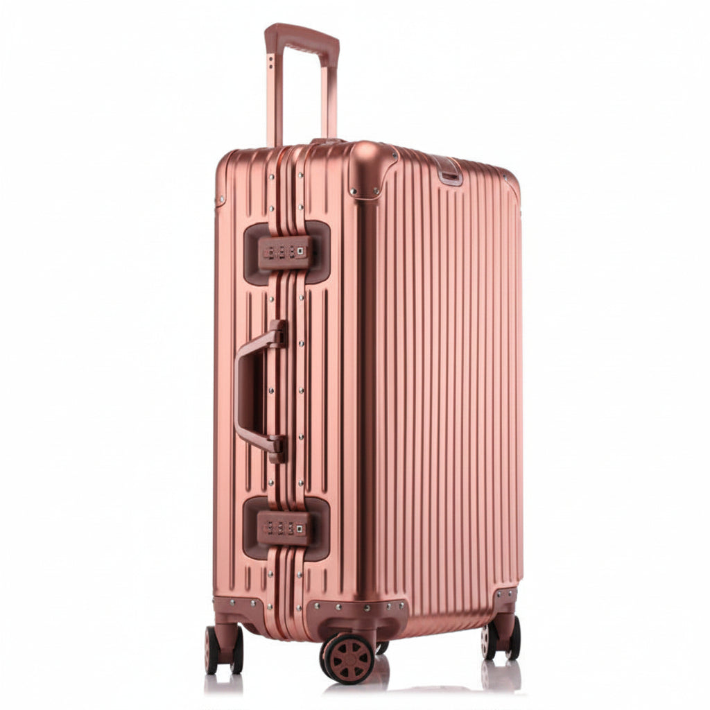 The Grand Tour Set - Large Aluminum Luggage