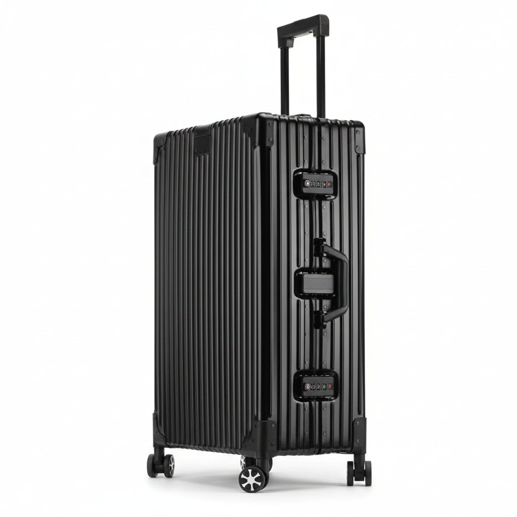 The Grand Tour Set - Large Aluminum Luggage